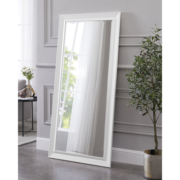 Red Barrel Studio White Full Length Huge Floor Mirror XL Mirror